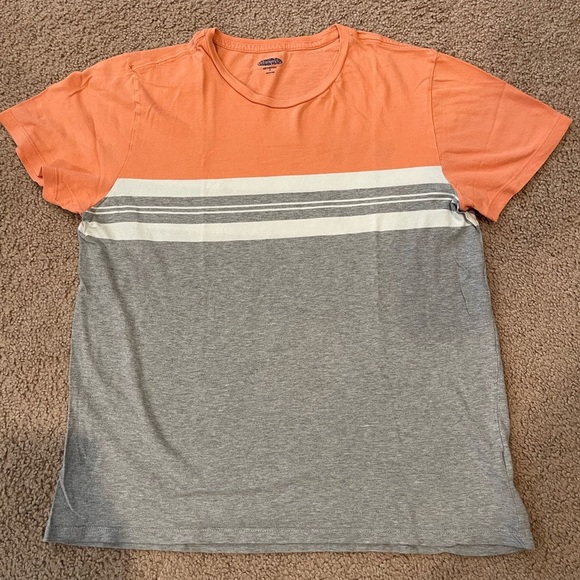 OLD NAVY Soft-washed ColorBlock Center Stripe Tee - Picture 1 of 9